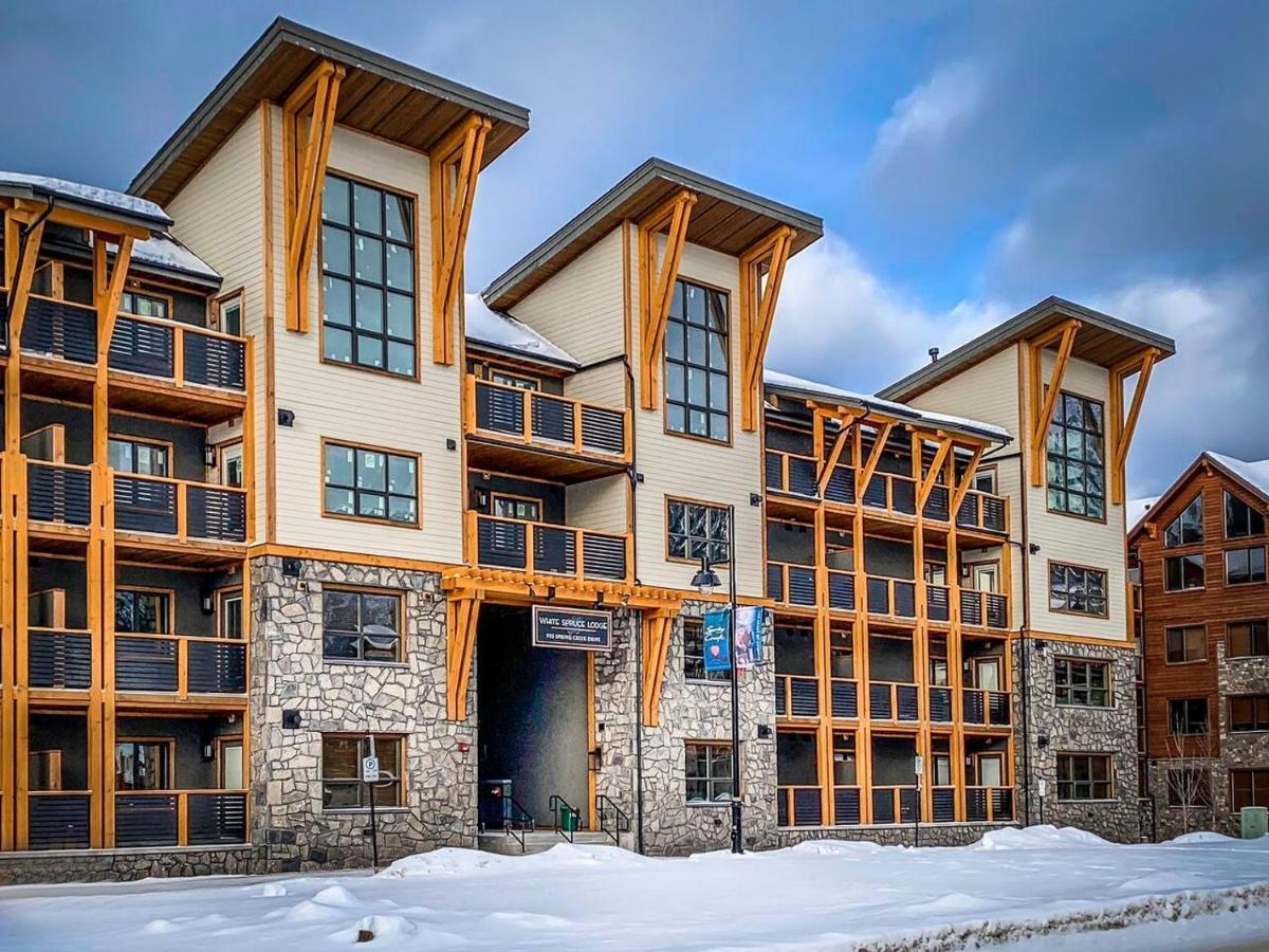 Spring Creek Luxury King One Bedroom At White Spruce Lodge Canmore Esterno foto